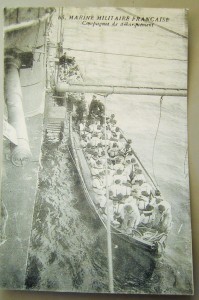 carte,posale,guerre,bateau,1914,fusilier,marin,fuscos