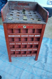 thueyts,brocante,ardeche,vals,jeu,grenouille,tonneau,bois (6)