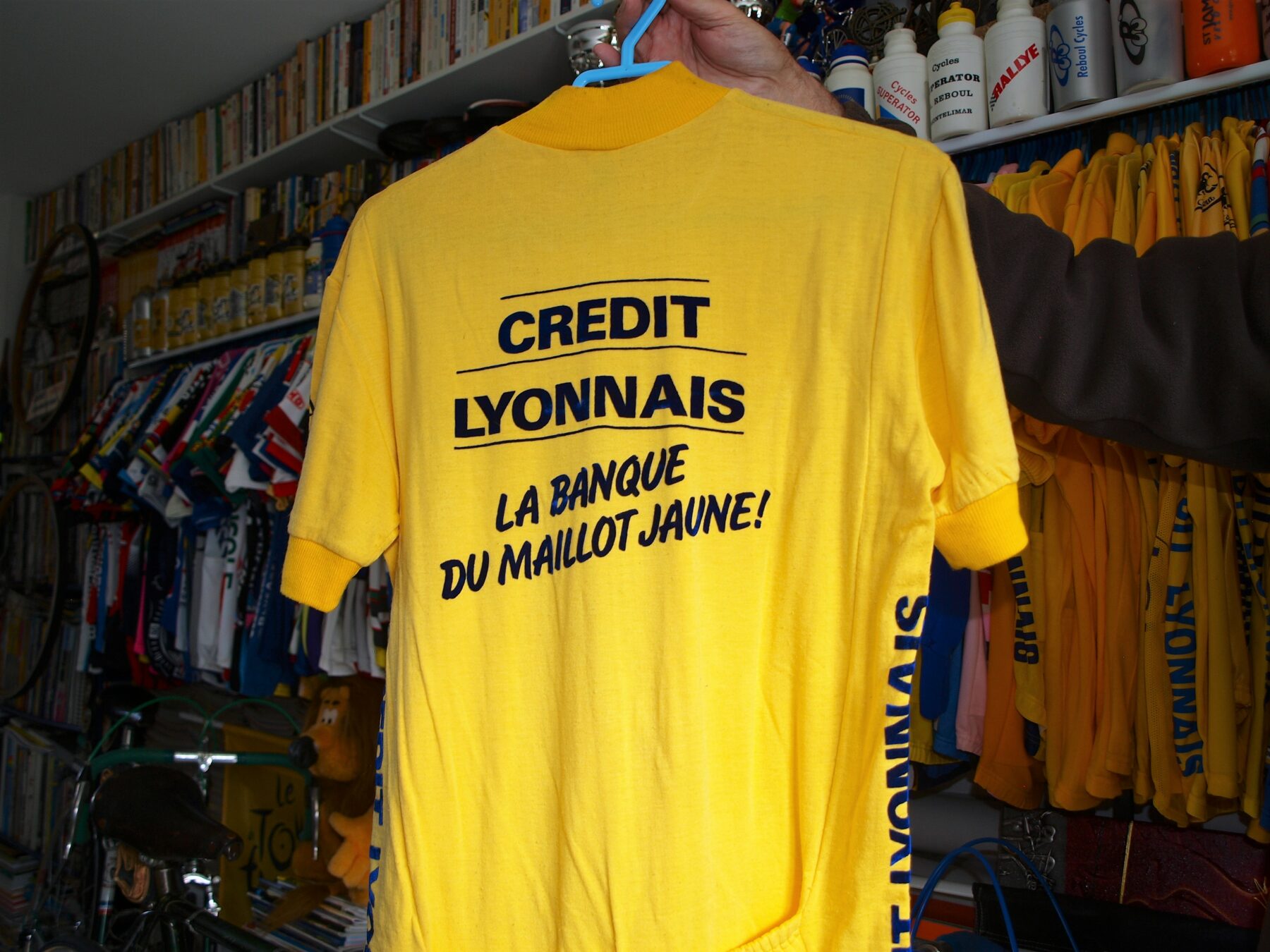 Moins de 20 euros le maillot jaune Tour de France Le Coq Sportif (homme XL