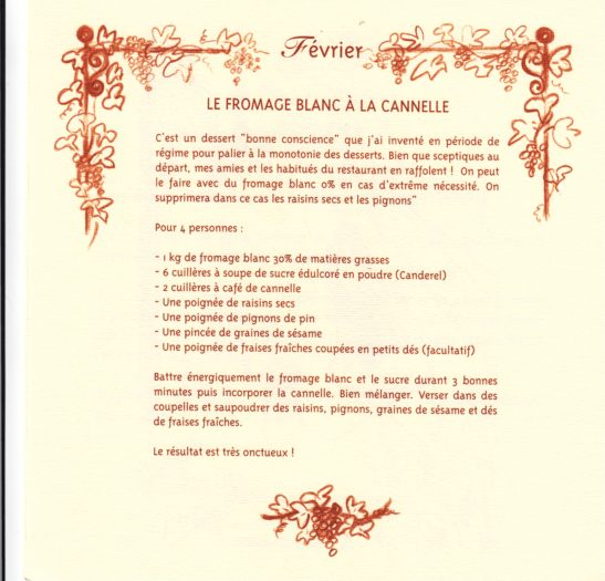 fromage blanc 4 lettres