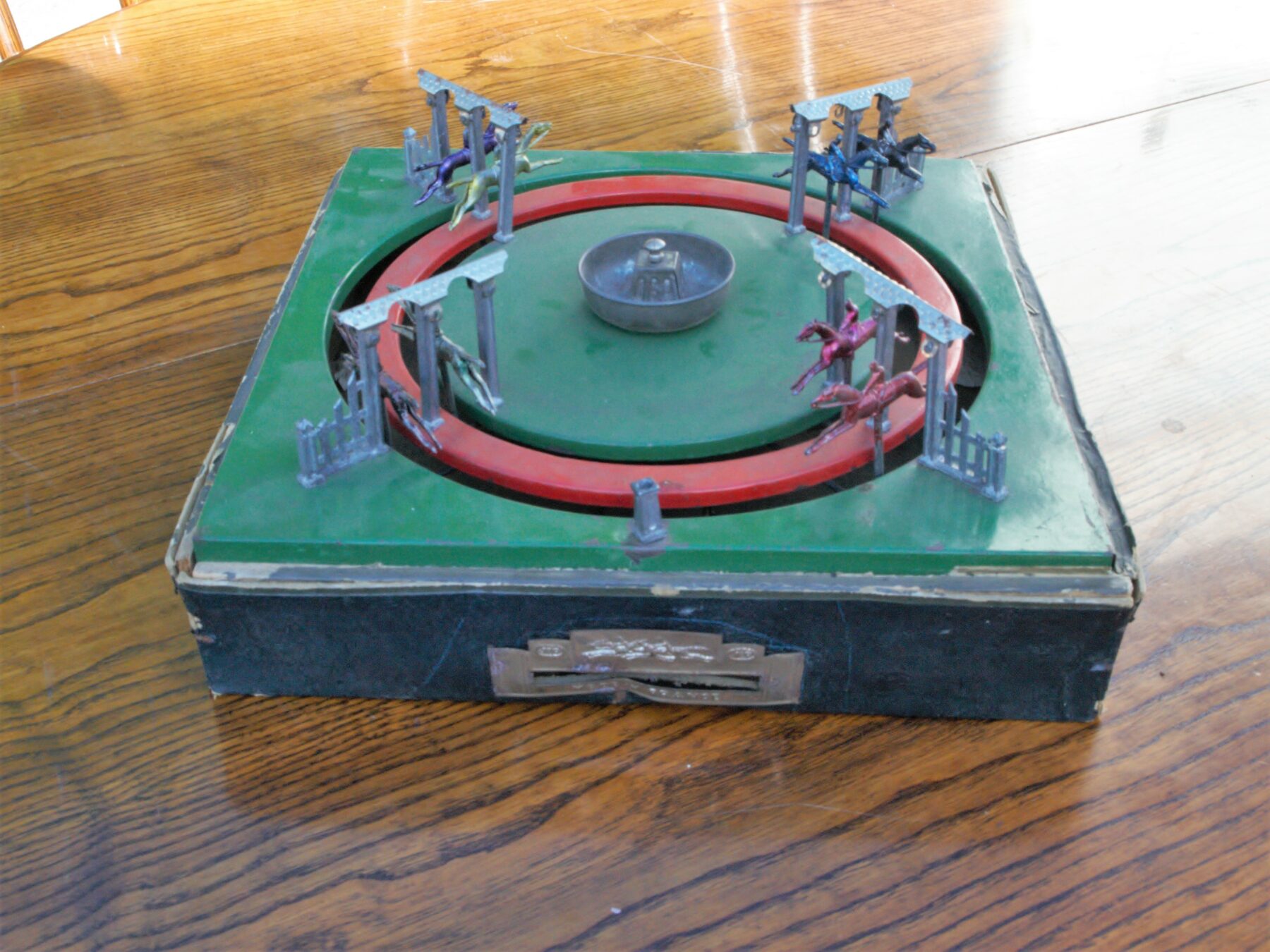 Grand Jeu de comptoir à manivelle , course de petit chevaux JOST, année 1910 | eBay