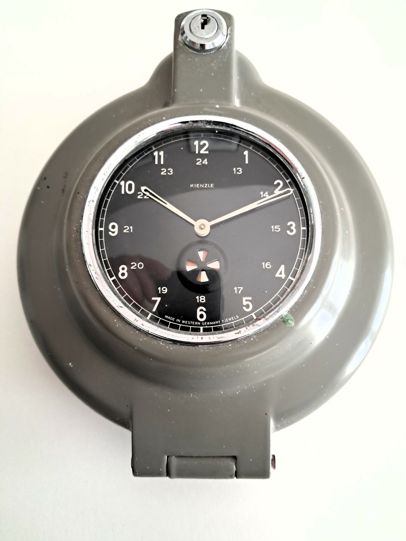 Rehaut (cadran) Kienzle Tachymètre Blanc - 34,50 Mm, Occasion